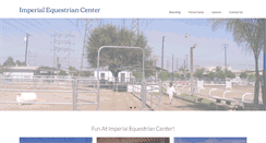 Desktop Screenshot of imperialequestriancenter.com